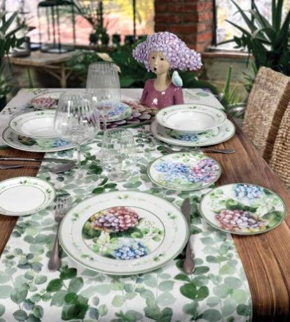 BRANDANI FLORA 51180 TAVOLA18PZ.PORCELLANA