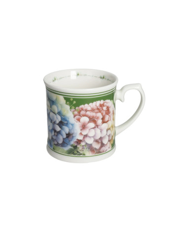 BRANDANI FLORA 51184 MUG NEW BONE CHINA (FONDO VERDE)