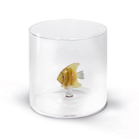 WD BICCHIERE  PESCE TROPICALE ORO 250ML WD566ORO