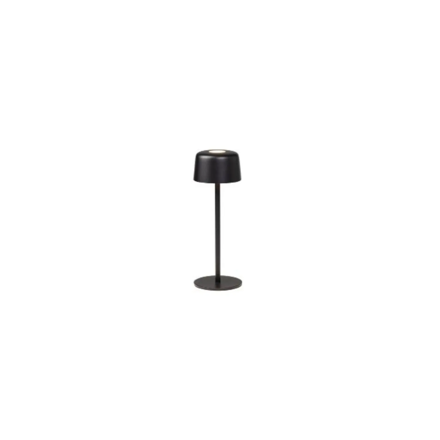 ZAFFERANO LD1190D3 LAMPADA 1+1 TAVOLO D.0,90 NERO