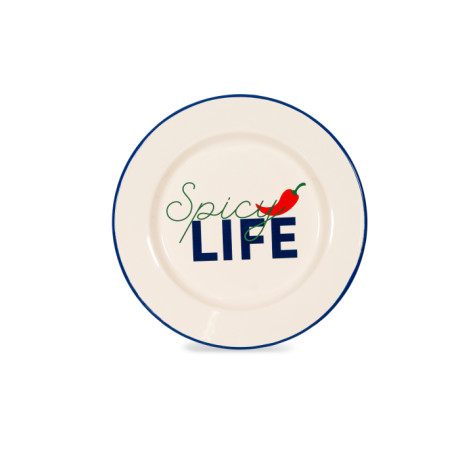 WD PIATTO  SPICY LIFE D.25 LATTA SMALT.WD808SPI
