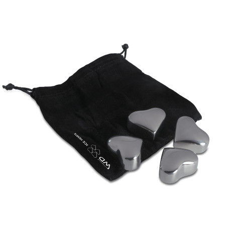 WD SET 4 CUORI RAFFREDDA DRINK ACC. WD904