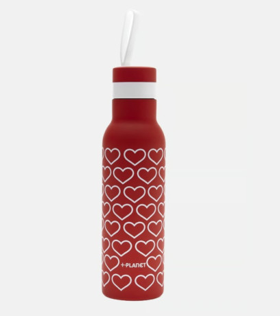 PIUFORTY PL031-HEA  BOTTIGLIA ACCIAIO CUORICINI 500ML
