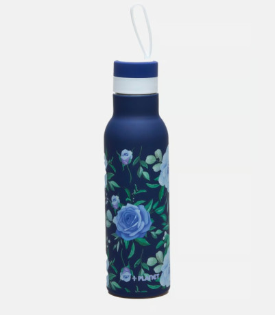 PIUFORTY PL031-NIE  BOTTIGLIA ACCIAIO PEONIE BLU 500ML