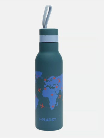 PIUFORTY PL031-WRL BOTTIGLIA ACCIAIO MAPPAMONDO 500ML