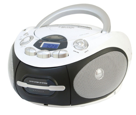 MAJESTIC AH2387RWH  RADIOREGISTRATORE C/CD+CASSETTA+USB