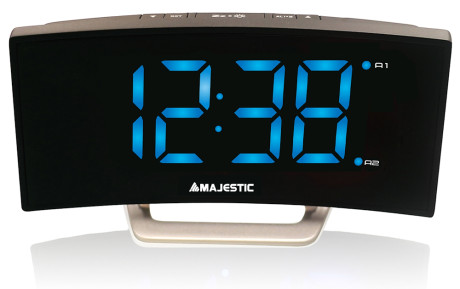MAJESTIC SVE234  SVEGLIA DIGITALE DISPLAY LED CURVE