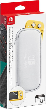 HW NINTENDO SWITCH LITE CUSTODIA WHITE + PELLICOLA