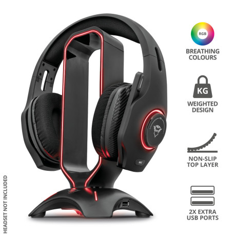 TRUST 23647  GXT265 CINTAR RGB HEADSET STAND