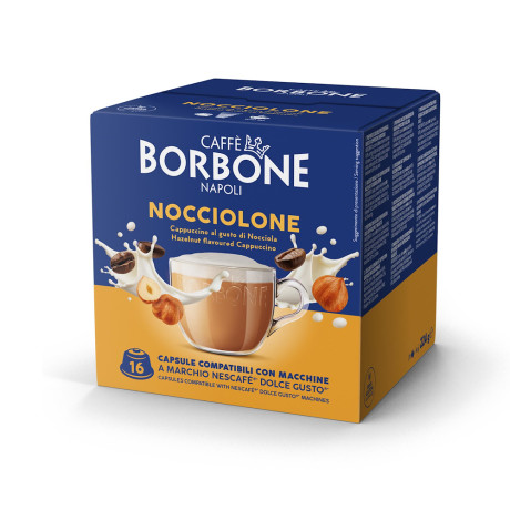 BORBONE DGNOCCIOLONE4X16  DOLCE GUSTO 16PZ NOCCIOLONE