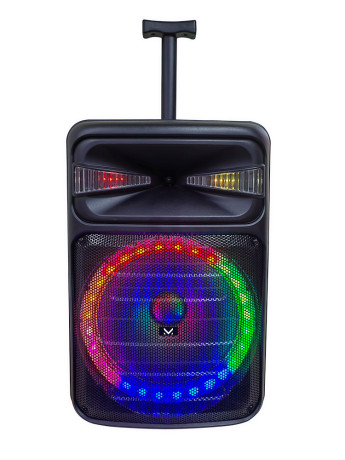 MAJESTIC FIRET5BK  PARTY SPEAKER TROLLEY RIC.BT LUCI