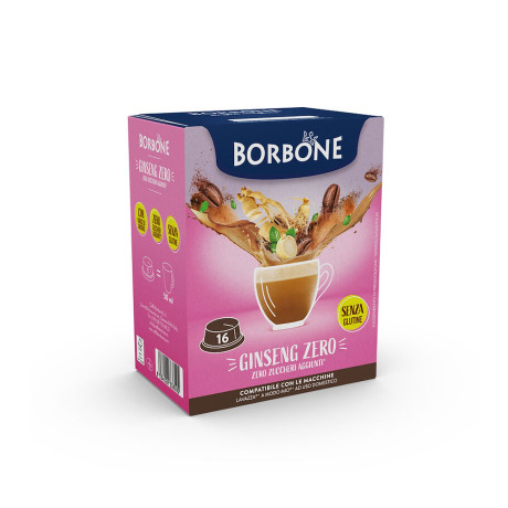 BORBONE AMGINSENGZERO6X16  LAVAZZA 16PZ GINSENG ZERO