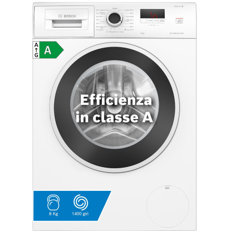 BOSCH WGE03200IT  LAVATRICECF 8KG 1200G ECOSILENCE DRIV