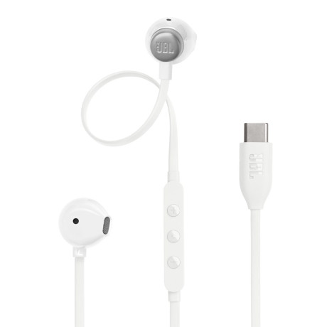 JBL T305CWHT  AURICOLARI CABLATI USB-C BIANCHI