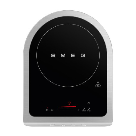 SMEG PIC01BLMEU  PIANO COTTURA A INDUZIONE PORTATILE NER