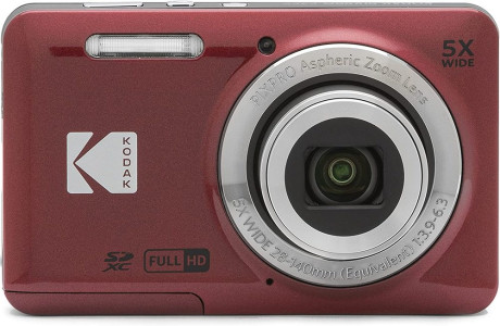 KODAK FZ55RD  FOT COM CMOS 16MPX ZOOM 5X RED