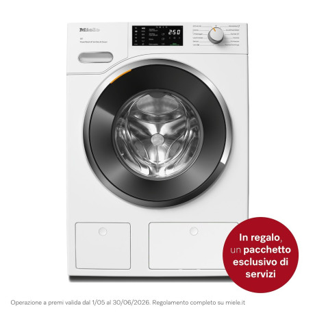 MIELE WWG880WCS  LAVATRICE CF 9KG 1400G PW/TD CAPDOSINGO
