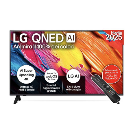 Immagine LG 43QNED70A6A.API  TVC QNED 43 4K SMART SAT T2