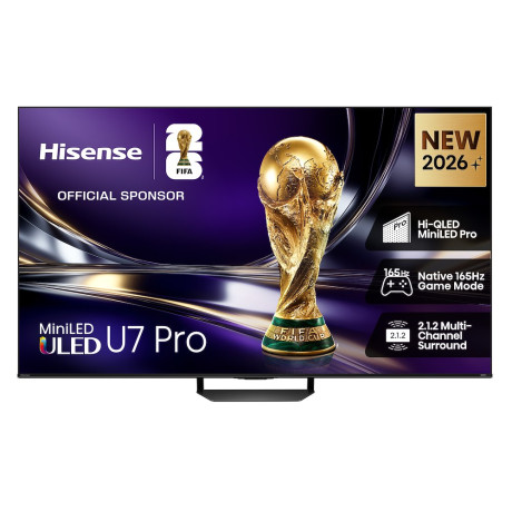 HISENSE 55U7S PRO  TVC MINILED PRO+ QDOT 55 UHD 4K DOLBY