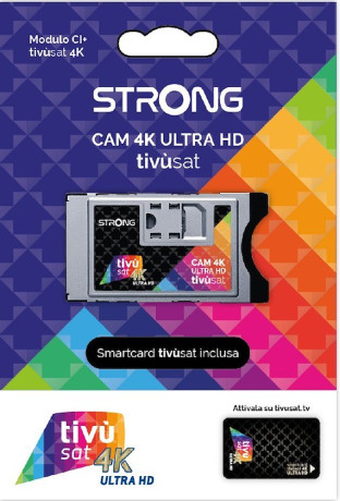 STRONG CAM4KTIVUSAT  CAM 4KTIVUSAT CERTIFICATA