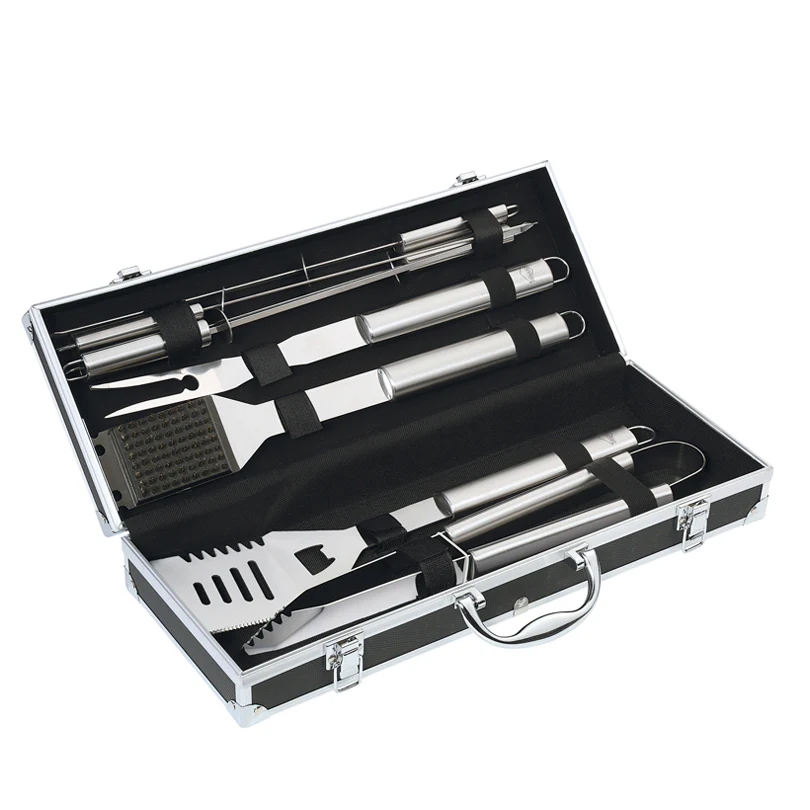 SCHONHUBER 5113125  BBQ-SETPHOENIX 8PZ INOX