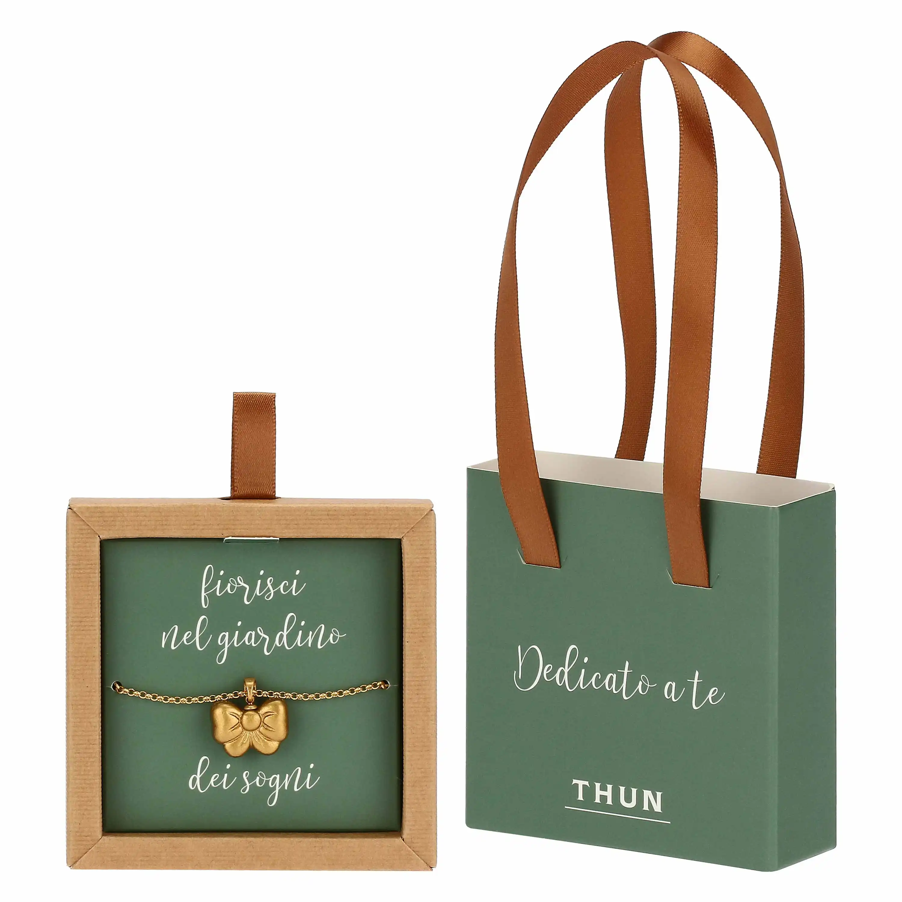 THUN V5850P00  COLLANA CERAMICO FIOCCO