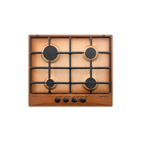 GLEM-GAS GT64TF  PIANO COTTURA INC.60CM 4F VS TERRA
