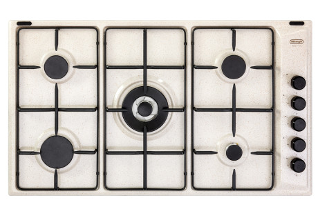 DE LONGHI FLS59DD  PIANO COTTURA CM.90 4F+1TC AVENA