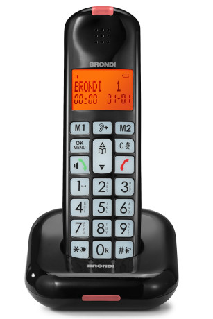 BRONDI BRAVOMOON  CORDLESS DECT GAP BRAVO MOON NERO