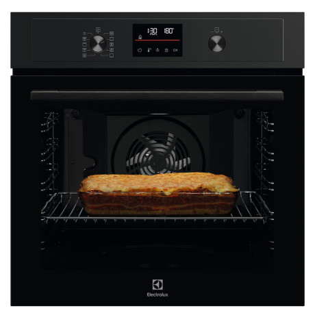 ELECTROLUX EOF4P56H  FORNO 72LT MULTI9 A+ PIZZA PURE BLA