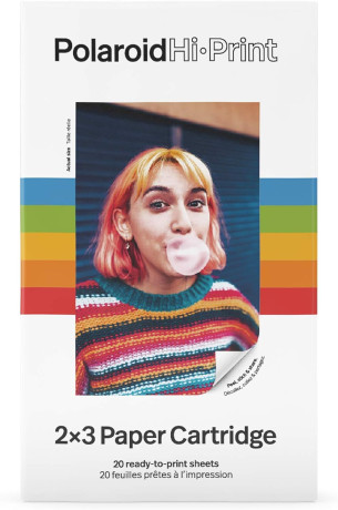 POLAROID PZ6355  CARTA HIPRINT 2X3 CARDRIDGE - 20FOGLI