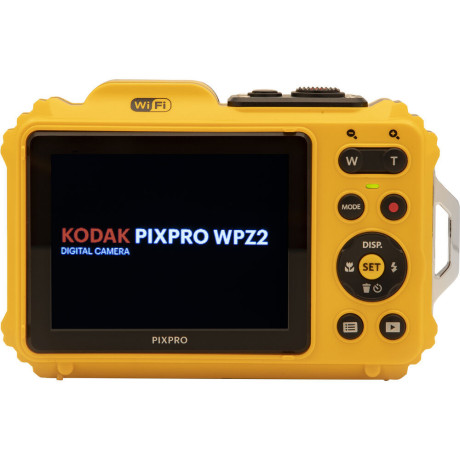 KODAK WPZ2 GIALLA  FOT COM WATERPROOF 15MT CMOS 16MPX