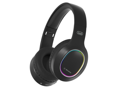 TREVI DJ12E60BT NERO  CUFFIA DJ HI-FI WIRELESS LED MULTI