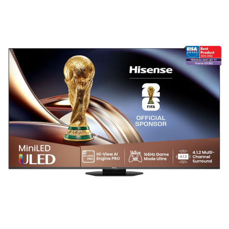 HISENSE 65U8Q  TVC MINILED 65 4K PRO+ QDOT SMART SAT T2
