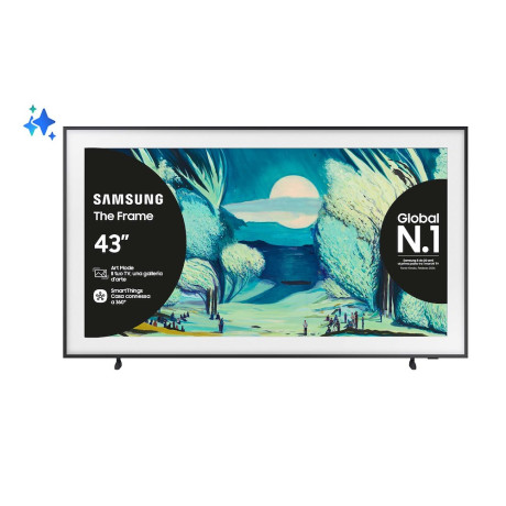 SAMSUNG QE43LS03FAUXZT  TVCQLED 43 4K FRAME SMART SAT T