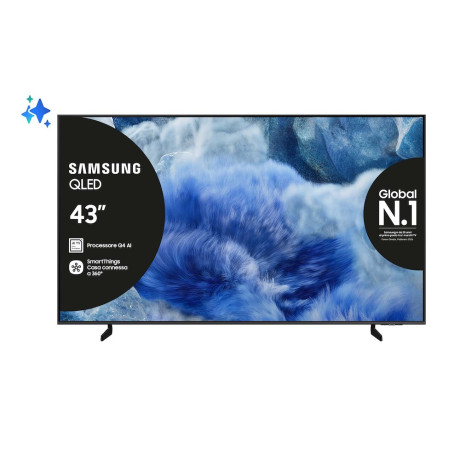 SAMSUNG QE43Q8FAAUXZT  TVC QLED 43 4K SMART SAT T2 HEVC