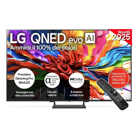 LG 55QNED93A6A.APIQ  TVC QNED EVO AI 55 4K SMART SAT