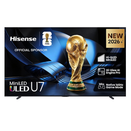 HISENSE 100U7SE  TVC MINI LED + QDOT 100 UHD 4K DOLBY VI