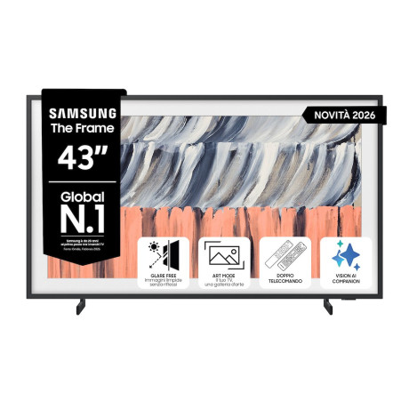 SAMSUNG QE43LS03HEUXZT  TVCQLED 43 FRAME 4K 50 HZ,SCHER