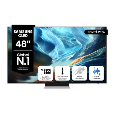 SAMSUNG QE48S90HAEXZT  TVC OLED 48 4K PROCESSORE NQ4 AI