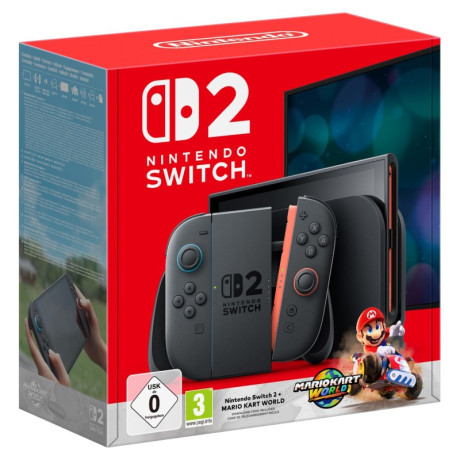 HW NINTENDO SWITCH 2 CONSOLE+MARIO KART WORLD