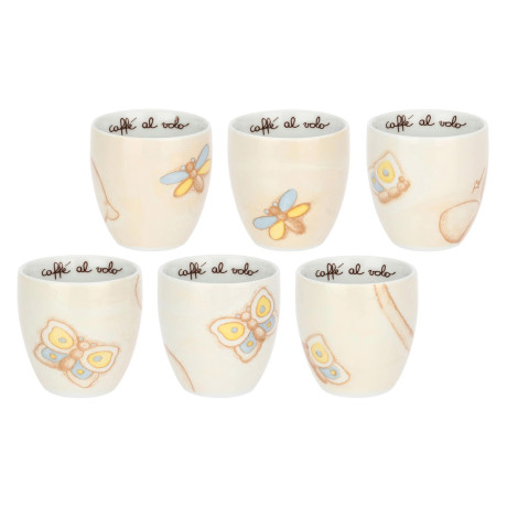 THUN T11607434P00  SET 6 CAFFEINI ELEGANCE