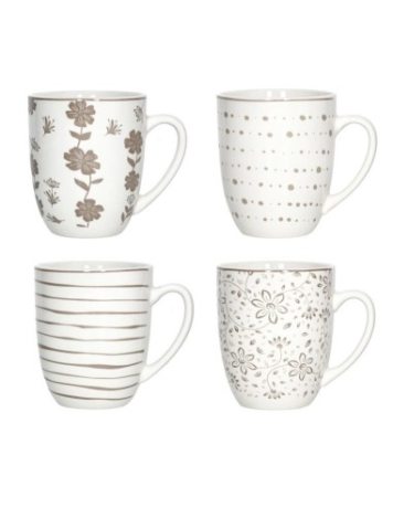 BRANDANI 51964 LOTO TORTORASET 4MUG