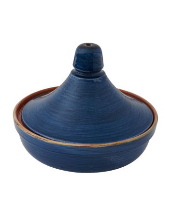 BRANDANI 52267 TAJINE BLU C/COPERCHIO TERRACOTTA DA FUOC