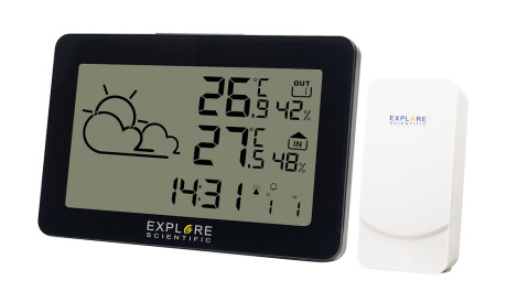 EXPLORER SCIENTIFIC WSH4002BLACK  BAROMETRO TEMP/UMID