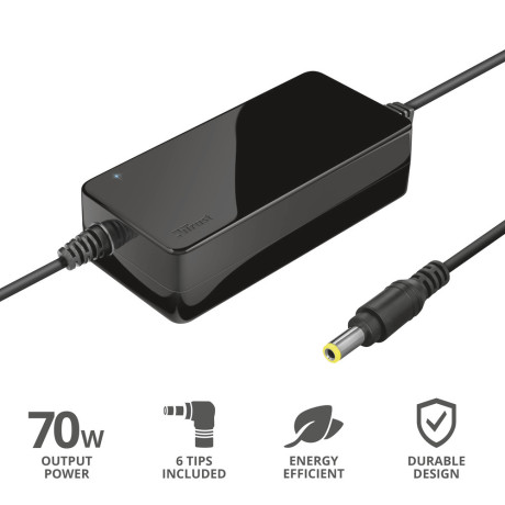 TRUST 22141  PRIMO LAPTOP CHARGER 19V-70W