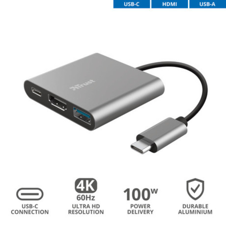 TRUST 23772  DALYX 3 IN 1 USB ADAPTER