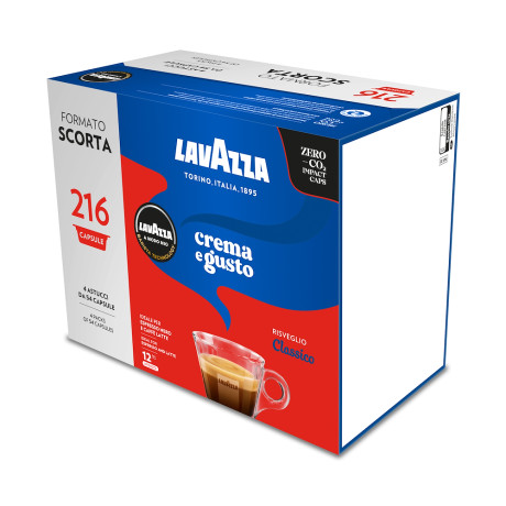 LAVAZZA 8239  216CREMAEGUSTO CART.216 ASTUC.54X4
