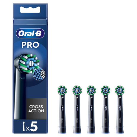 ORAL B EB50BRX  REFILL CROSS ACTION 5PZ NERO
