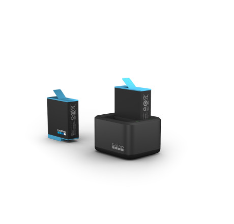 GOPRO ADDBD-211-EU  CARICABATTERIA DOPPIO + 2 BATTERIE